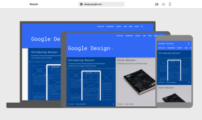 Google Resizer 為響應(yīng)式網(wǎng)頁設(shè)計打造的尺寸調(diào)整利器